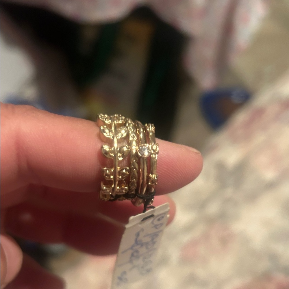 Stephan & co gold rings